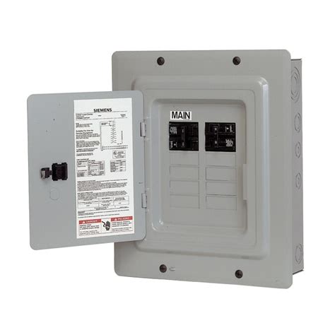 siemens breaker outlet